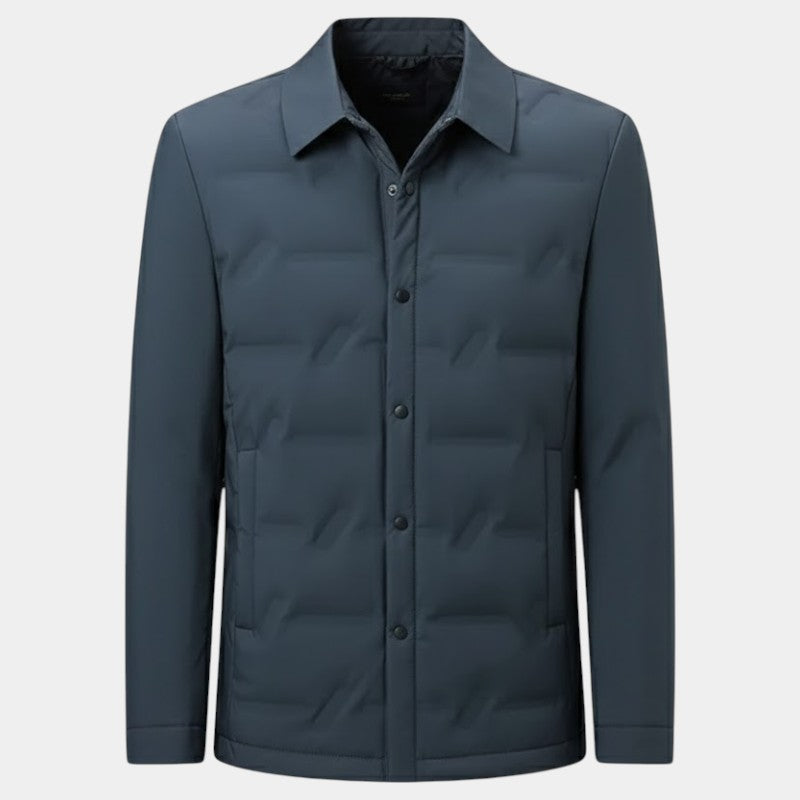 Elvean | Men’s Padded Jacket With Button Fastening