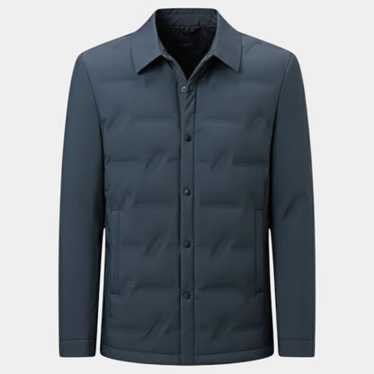 Elvean | Men’s Padded Jacket With Button Fastening