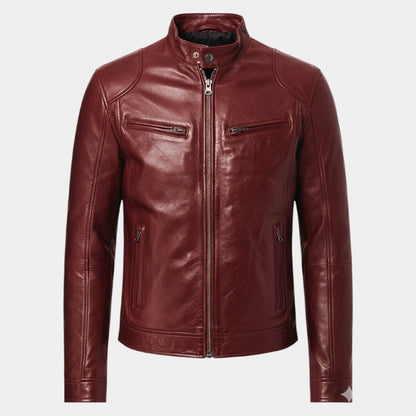 Elvean | Men’s Polyester Blend Jacket With Insulated Lining and Wind Guard