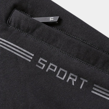 Elvean | Men’s Track Suit With Zip Front Jacket and Drawstring Trousers