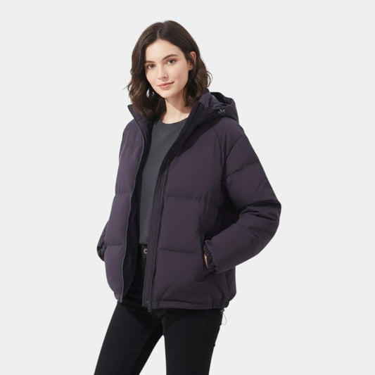 Elvean | Women’s Puffer Jacket With Hood