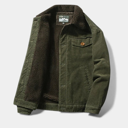 Men’s Corduroy Jacket With Lined Inner Layer