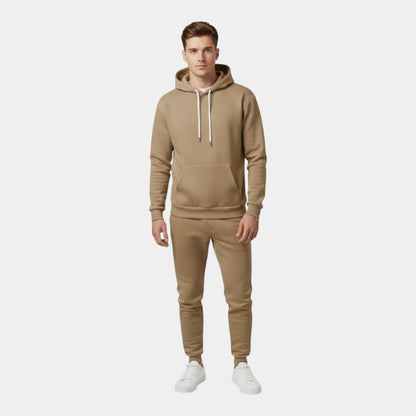 Men’s Knit Tracksuit With Hoodie and Joggers