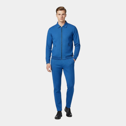 Men’s Knit Tracksuit With Zip Top and Joggers