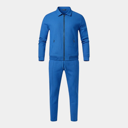 Men’s Knit Tracksuit With Zip Top and Joggers