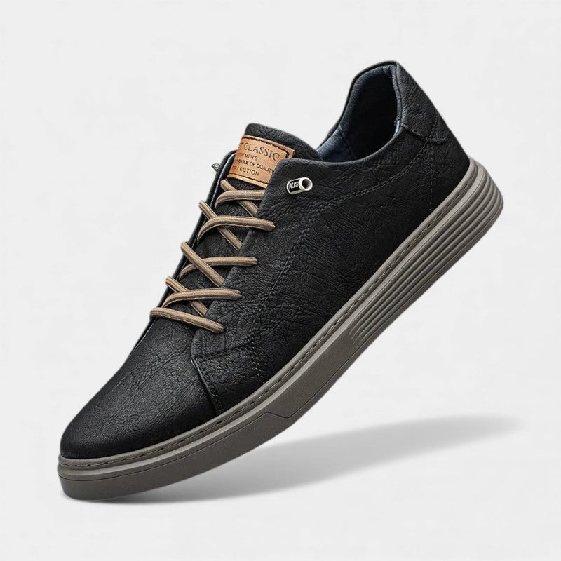 Men’s Lace Up Trainers With Low Profile Design