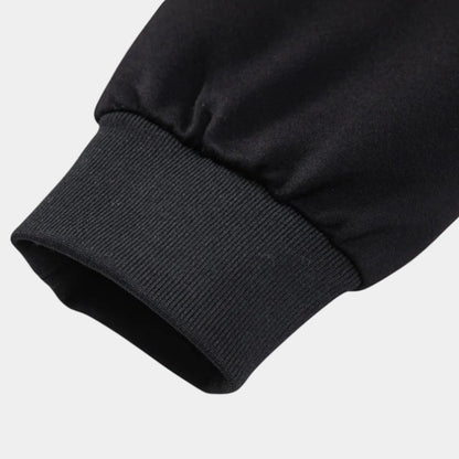 Men’s Padded Hooded Jacket With Zip Fastening