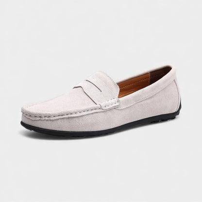 Men’s Suede Loafers With Slip On Style