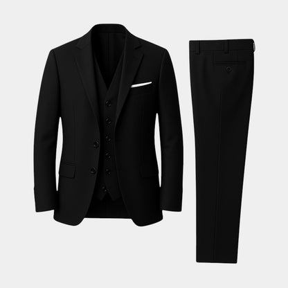 Men’s Suit Blazer With Waistcoat Detail