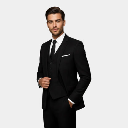 Men’s Three Piece Suit With Slim Fit