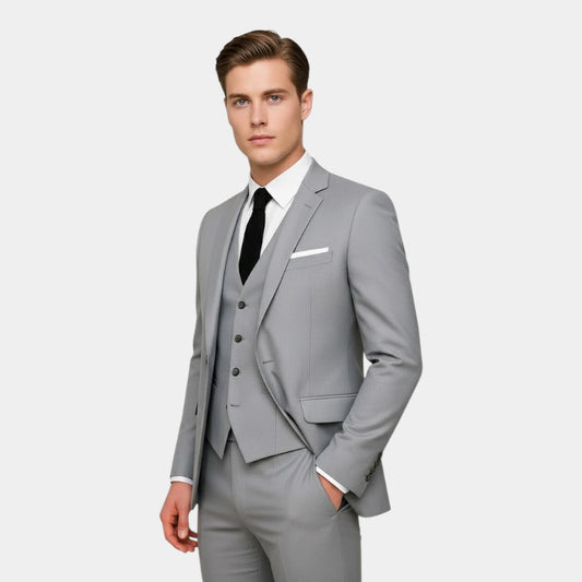 Men’s Three Piece Suit With Slim Fit