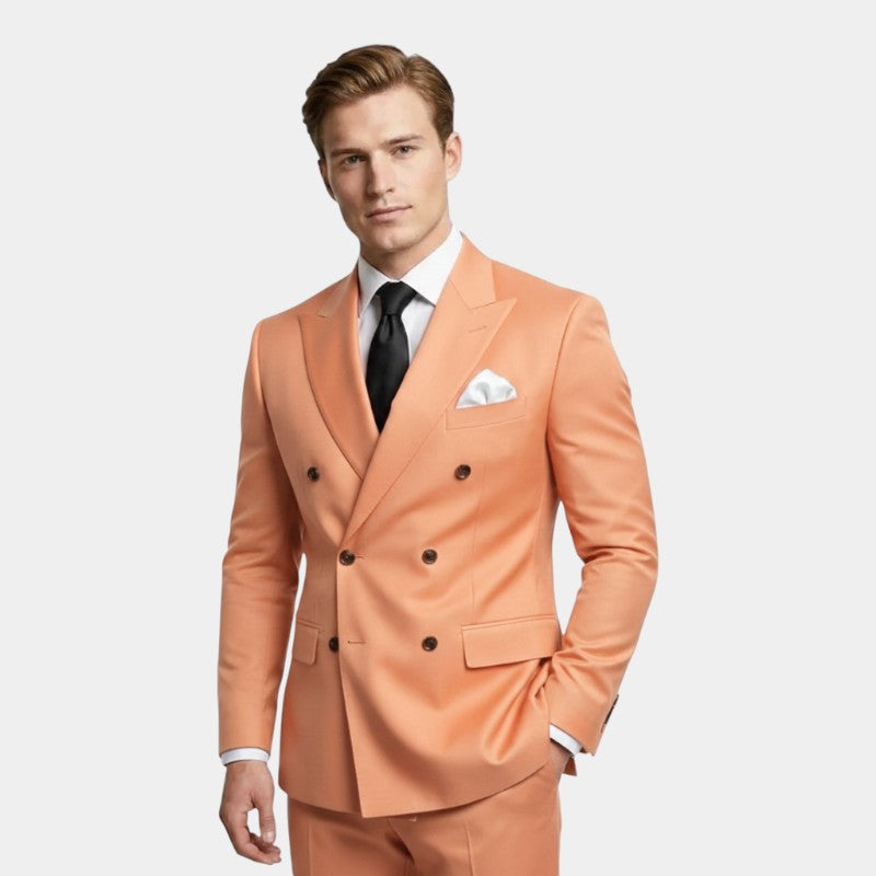 Men’s Two Piece Suit With Front Buttons