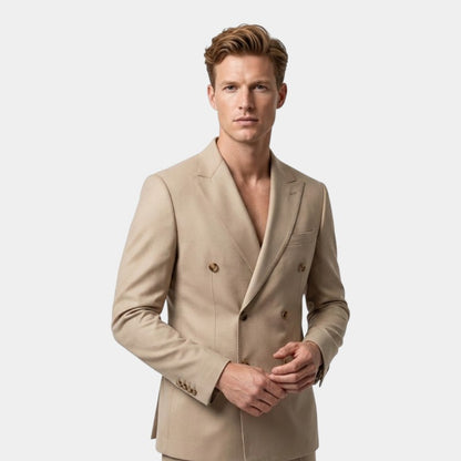 Men’s Two Piece Suit With Front Buttons