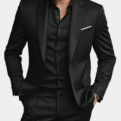 Men’s Two Piece Suit With Slim Fit
