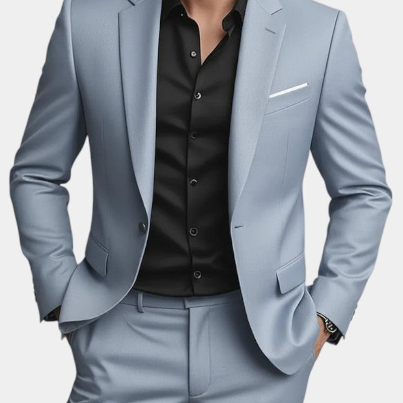 Men’s Two Piece Suit With Slim Fit