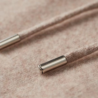 Men’s Wool Lounge Set With Zip Cardigan and Drawstring Trousers