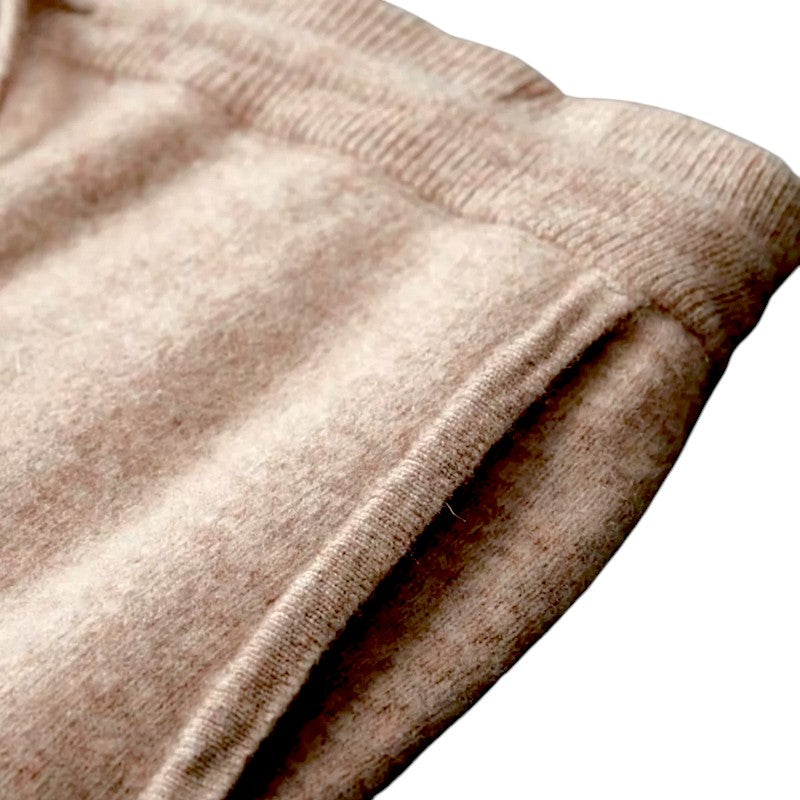 Men’s Wool Lounge Set With Zip Cardigan and Drawstring Trousers