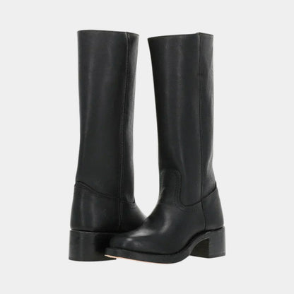 Women’s Knee High Boots With Block Heel