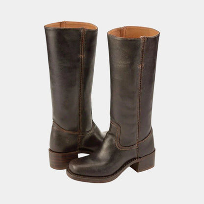 Women’s Knee High Boots With Block Heel