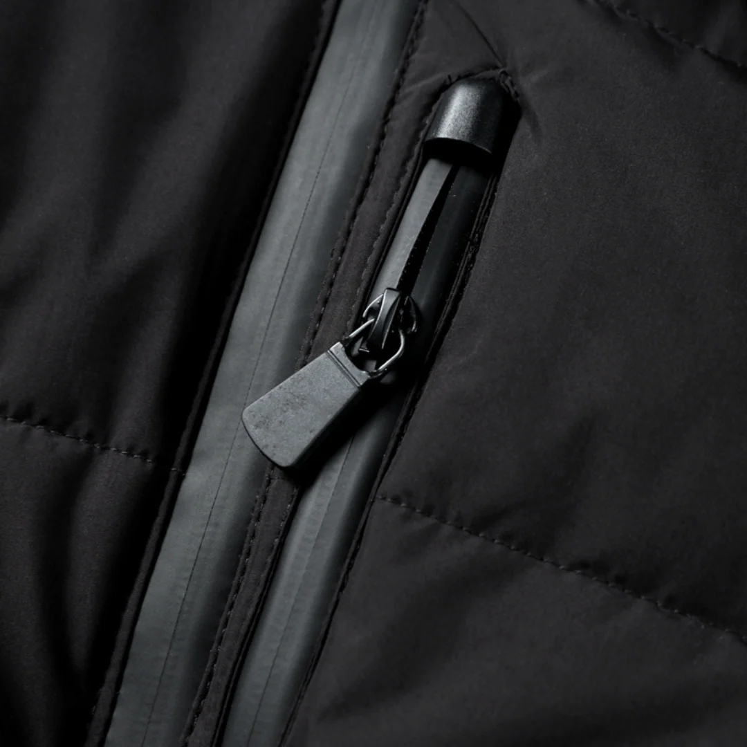 Women’s Puffer Jacket With Belted Waist